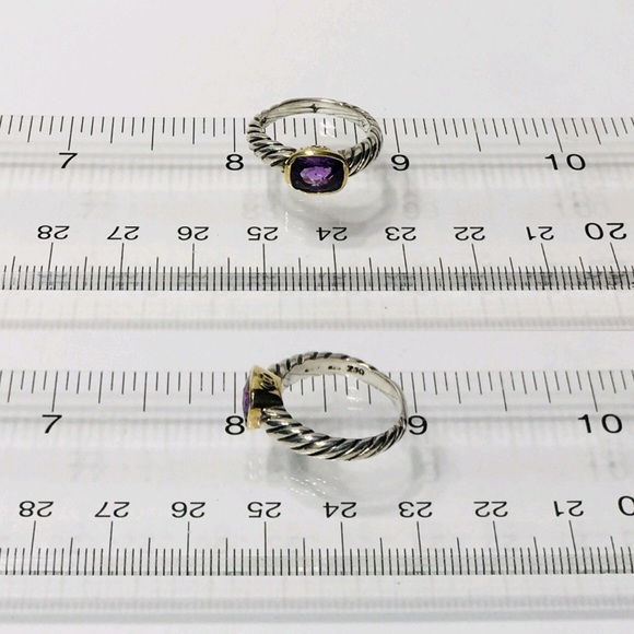 David Yurman Amethyst Ring - Picture 6 of 7